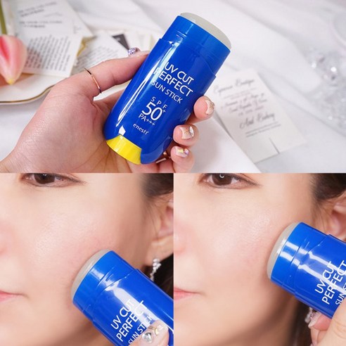 에네스티 유브이 컷 퍼펙트 선스틱 SPF50+ PA+++, 23g, 2개