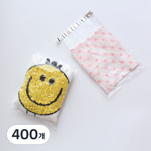 PE 폴리 속지 실링봉투 펀치, 400개