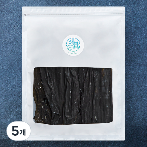 해쁨 청정바다 완도다시마, 5개, 200g