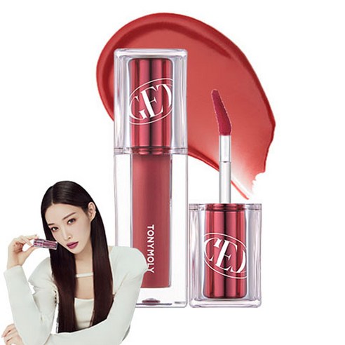 토니모리 겟잇 틴트 워터풀 버터 립틴트, 19 아일렛레드, 4.3g, 1개