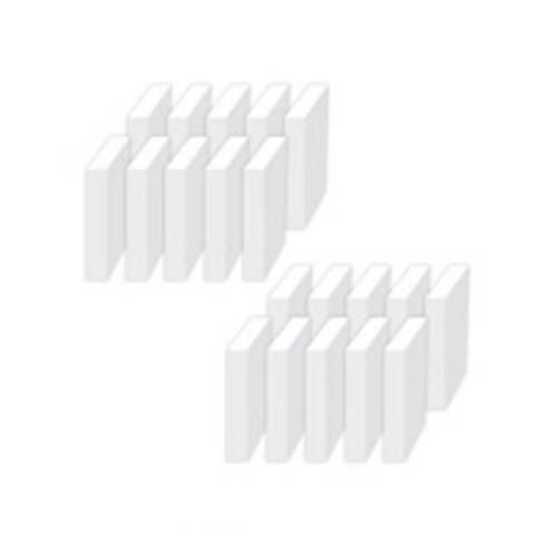 선우랜드 찌든때닦기 매직블럭 화이트, 40개