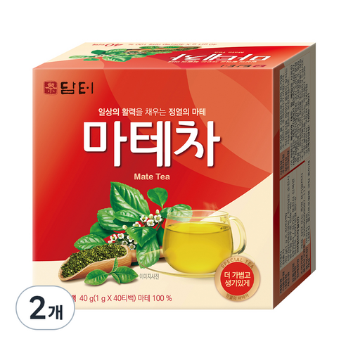 담터 마테차, 40g, 40개입, 2개