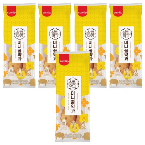 삼립 미니 꿀약과, 70g, 5개