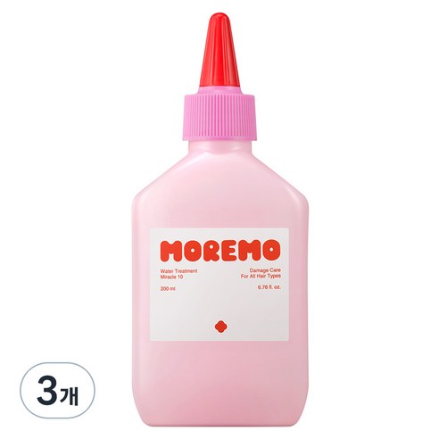 모레모 미라클 10 단백질 워터 트리트먼트, 200ml, 3개