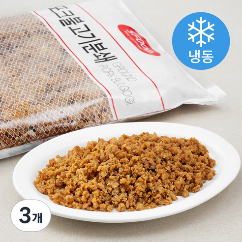 에쓰푸드 포크불고기분쇄 (냉동), 1kg, 3개