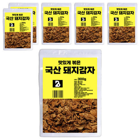 비니플랑센 맛있게 볶은 국산 돼지감자 차, 300g, 6개