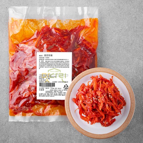맛다린 참 진미채 조림, 1kg, 1개 대용량진미채무침 맛다린 참 진미채 조림, 1kg, 1개 대용량진미채무침