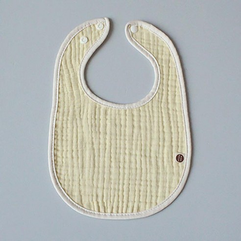 사랑스러운 아기를 위한 부드러운 선물, 바니블라썸 거즈 토끼 턱받이