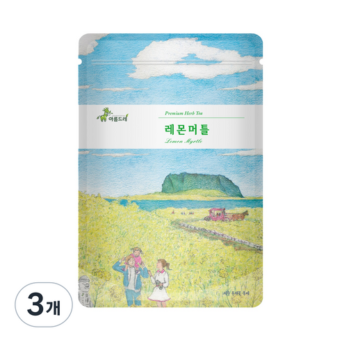 아름드레 삼각 티백 허브 차, 3개, 1.1g, 25개입