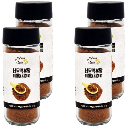 내츄럴스파이스 너트맥 분말, 55g, 4개