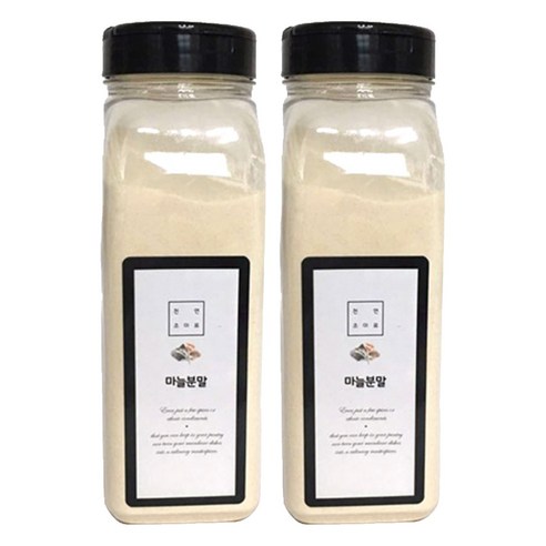 딜리셔스마켓 천연향신료 마늘분말, 450g, 2개