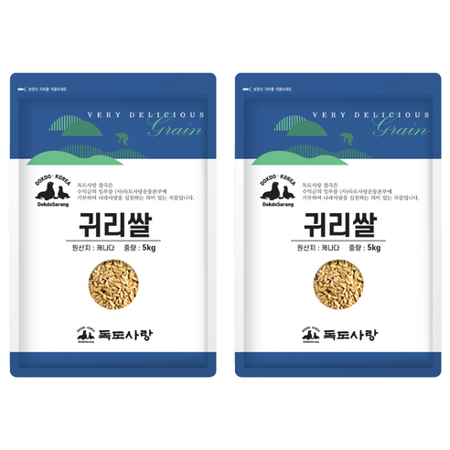 독도사랑 귀리쌀, 5kg, 2개