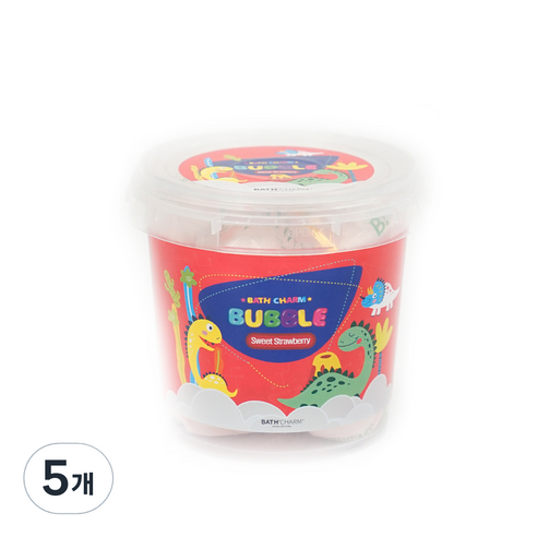 바스참 버블바스 스윗 스트로베리, 5개
