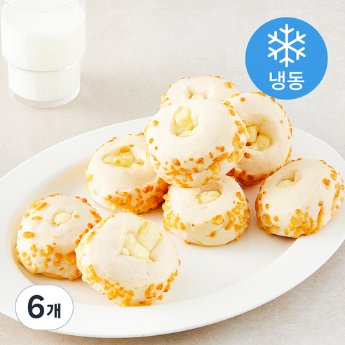 불랑주리 롤치즈빵 (냉동), 20g, 8개입, 6개