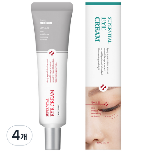 폴메디슨 슈퍼바이탈 펩타이드 아이크림, 30ml, 4개