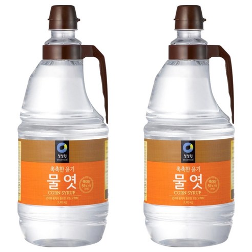 청정원 물엿, 2.45kg, 2개