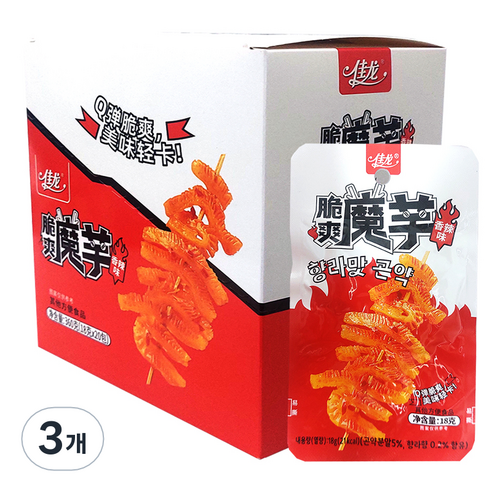 향라맛 곤약 18g x 20p, 360g, 3개