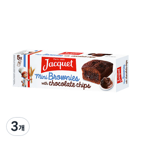자케 미니 브라우니, 150g, 3개