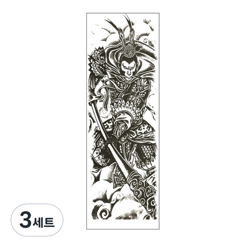 파티복닷컴 긴팔 타투스티커 MB-25, 3세트