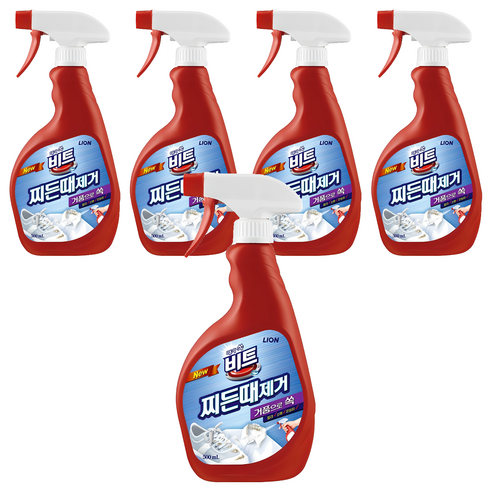 비트 찌든때제거 분사형, 500ml, 5개