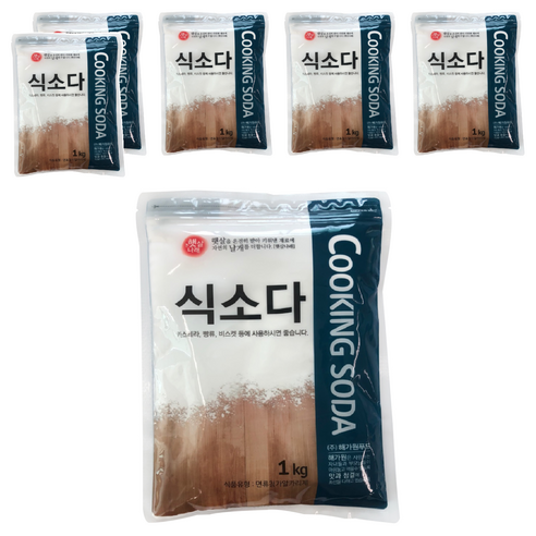햇살나래 식소다, 1kg, 6개