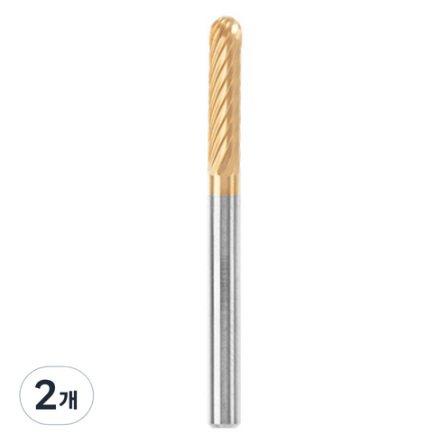 드레멜 텅스텐 카바이드 날 둥근팁 3.2mm 9903DM, 본품, 2개