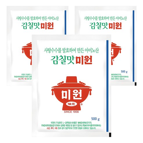미원 감칠맛, 500g, 3개