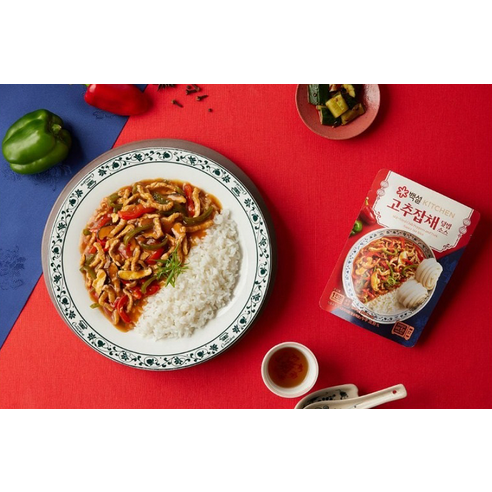 3분 만에 완성하는 마법, 백설 고추잡채 덮밥 소스