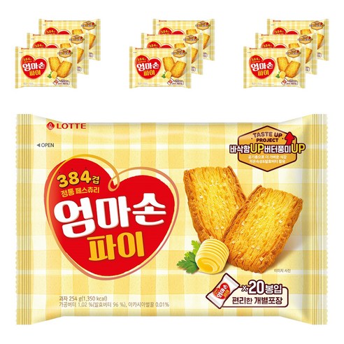 롯데웰푸드 엄마손파이