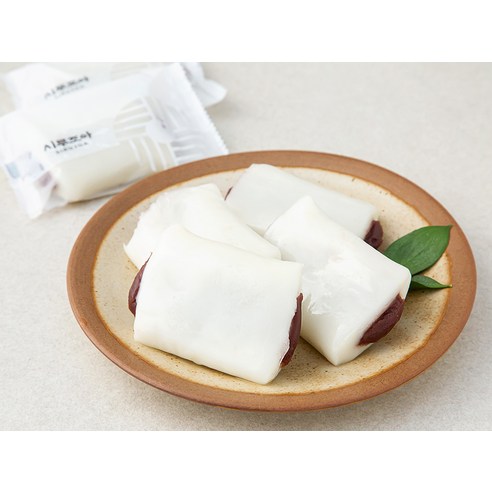 쫄깃함과 달콤함의 완벽한 조화, 시루조아 굳지 않는 흰 앙꼬절편