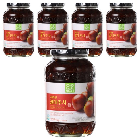 초록원 꿀대추차, 1kg, 1개입, 5개, 1kg