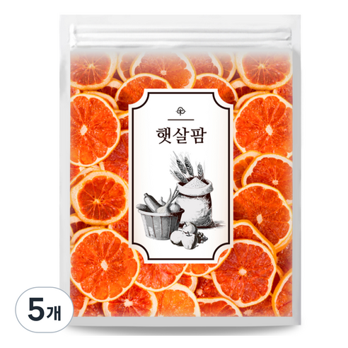 햇살팜 건조 자몽 슬라이스, 5개, 50g