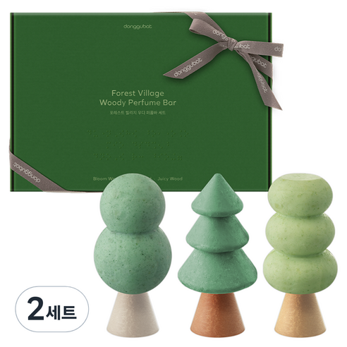동구밭 포레스트 빌리지 우디 퍼퓸바 바디케어 선물세트, 2세트