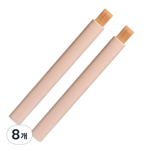 에이블 파스텔 칫솔 케이스 핑크, 42g, 8개