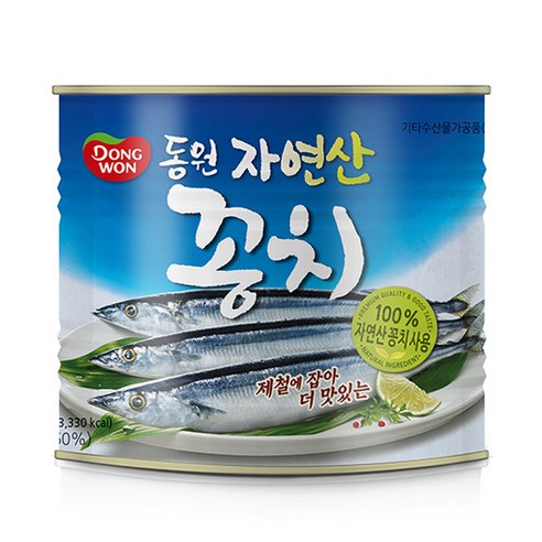 동원 꽁치 통조림, 1개, 1800g