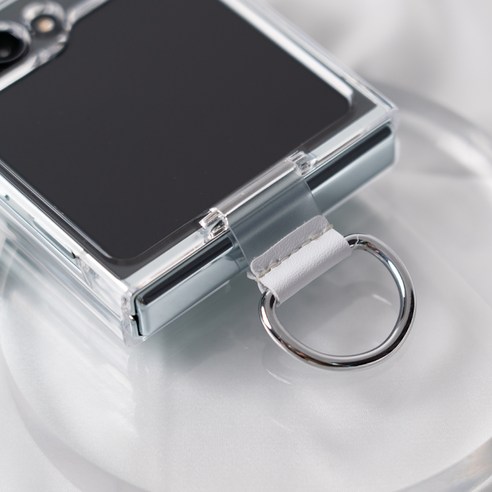 갤럭시 Z 플립을 위한 보호적이고 스타일리시한 아이몰 슬림핏 링 그립 팔레트 휴대폰 케이스