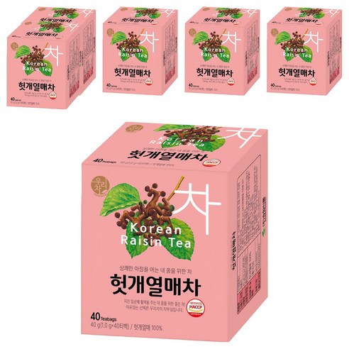 우리차 헛개열매차, 1g, 40개입, 6개