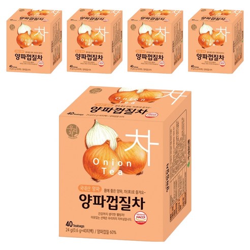 우리차 양파껍질차, 0.6g, 40개입, 5개