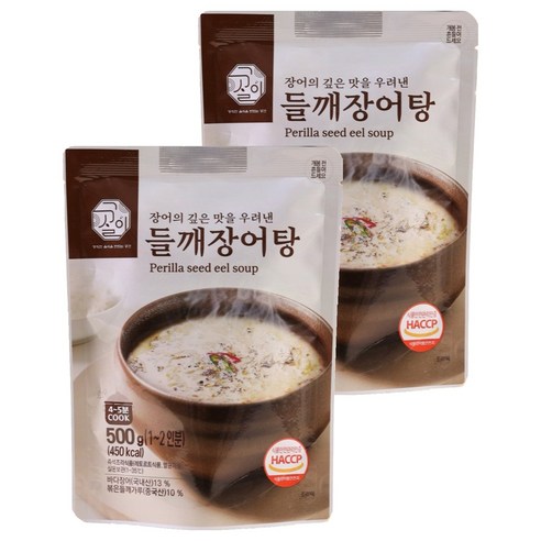주식회사 설국 들깨장어탕, 500g, 2개