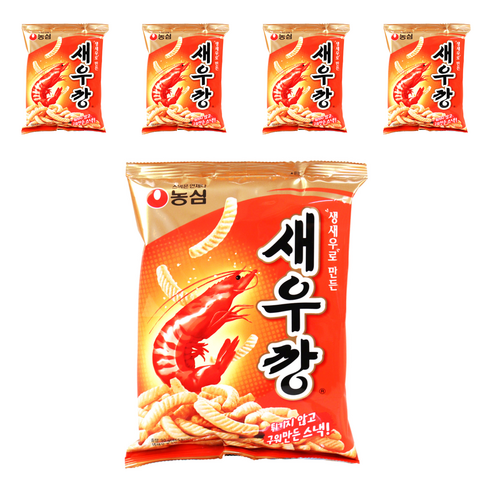 새우깡, 90g, 5개