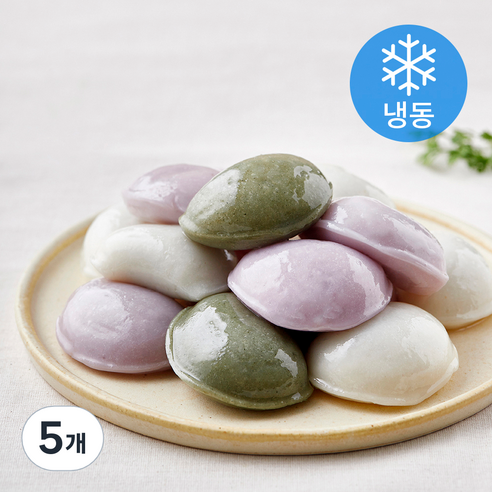 마음이가 모둠 바람떡 (냉동), 500g, 5개, 1개입