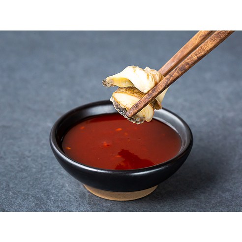 신선한 하와이 소라살의 쫄깃한 식감과 감칠맛