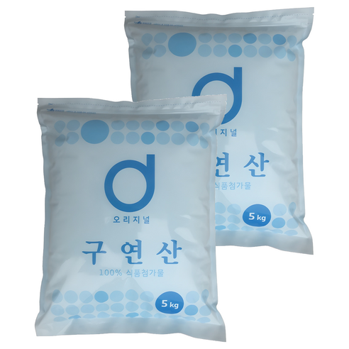오리지널 구연산, 5kg, 2개