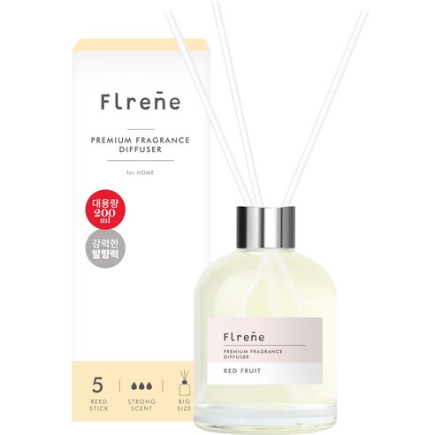 플렌느 실내용 디퓨저, 레드프룻, 200ml, 1개