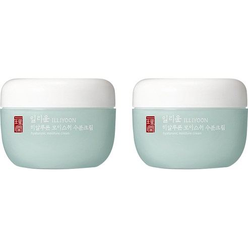   일리윤 히알루론 모이스춰 수분크림, 100ml, 2개