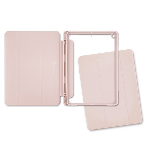 라이노 핏 클리어쉴드 플러스 태블릿PC 케이스, 핑크 샌드