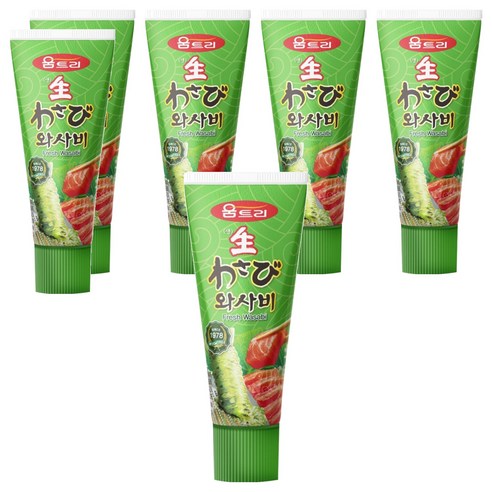 움트리 생 와사비, 120g, 6개