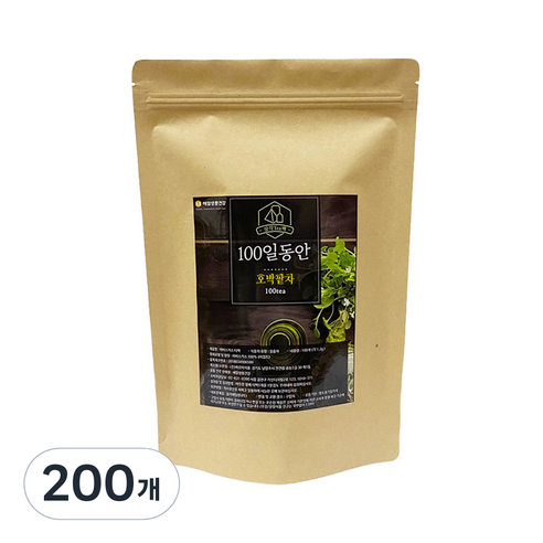 정앤정 100일동안 호박팥차 삼각티백, 1.5g, 200개