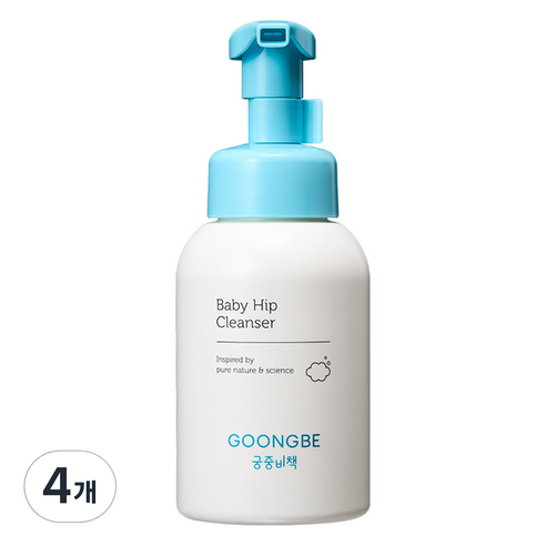 궁중비책 베이비 엉덩이 클렌저, 300ml, 4개