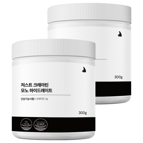 잠백이 저스트 크레아틴, 2개, 300g